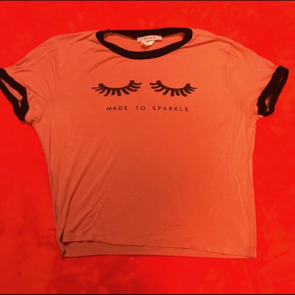 EYELASHES PINK T-SHIRT